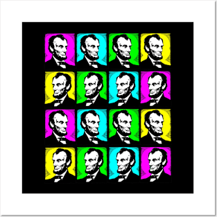 Pop Art Abraham Lincolns Posters and Art